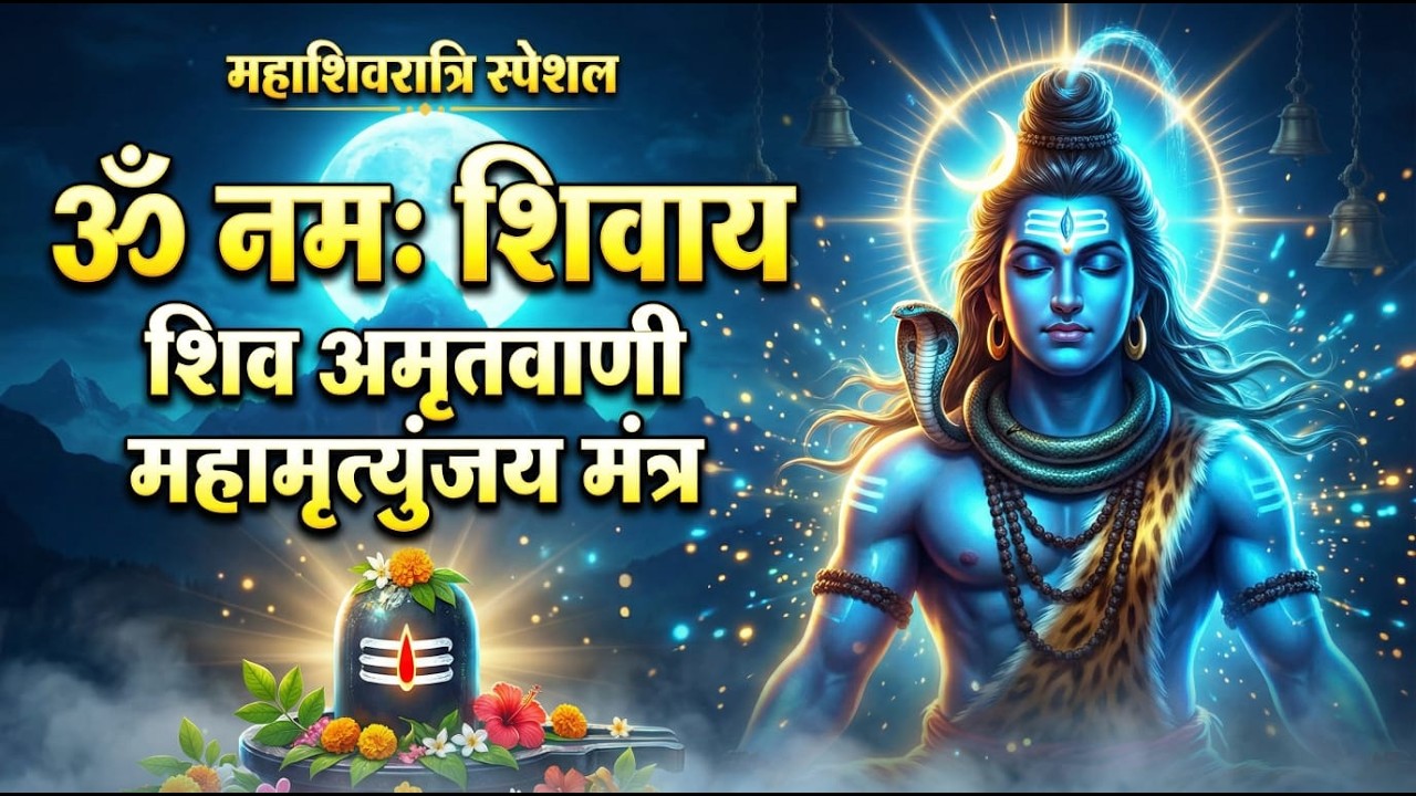 सोमवार भक्ति भजन : कर्पूर गौरम करुणावतारं, ॐ नमः शिवाय, शिव अमृतवाणी, चालीसा व आरती 2026