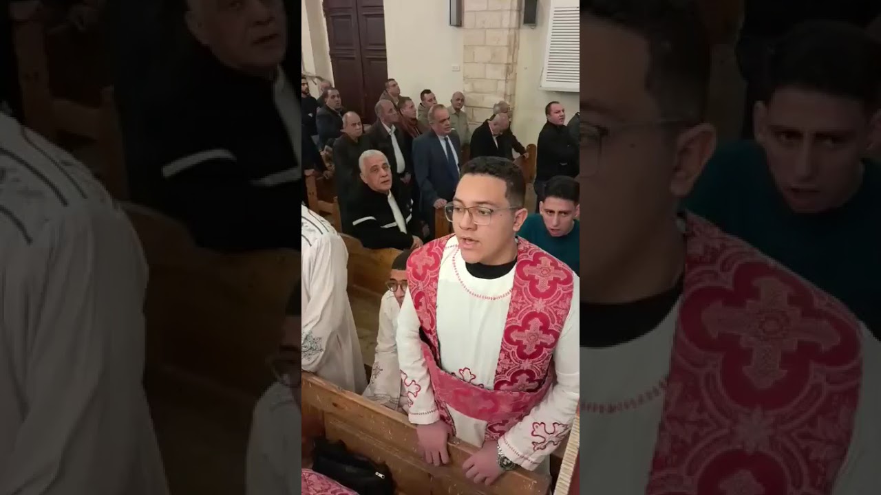 قداس عيد الميلاد اجتماع الأسرة بالفشن وحضور ابونا كيرلس عبد المسيح 7/1/2026 تصوير حلمى لطفى