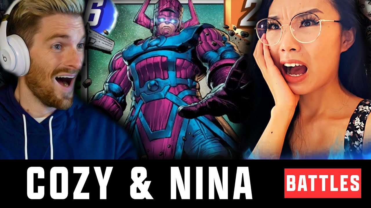 I Battle Against Cozysnap and Ninaisnoob with CHAT DRAFTED DECKS! - Marvel Snap Gameplay