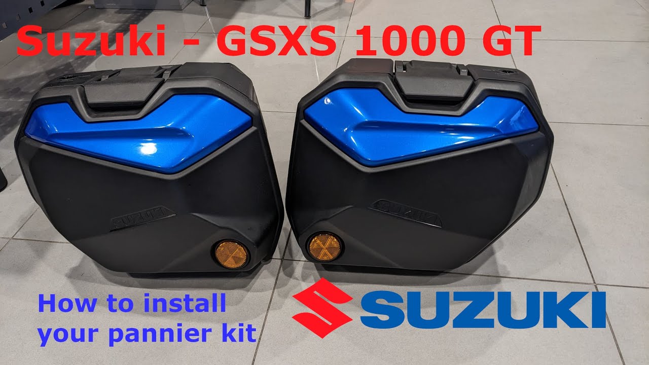 How to install Panniers on your Suzuki GSXS1000GT