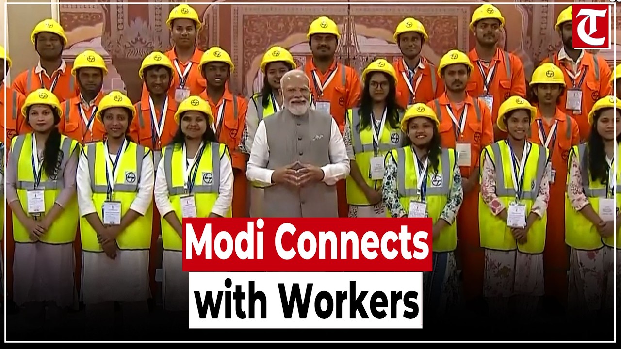 PM Modi Engages with Workers Ahead of Balotra Development Projects Launch
