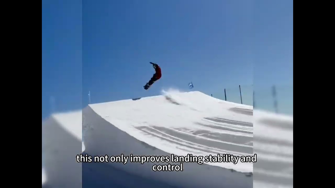 Max Shock Absorption, Ultimate Stability! #snowmonkey #shockpads  #snowboards #training #safeskiing
