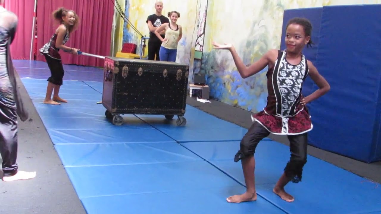 Ananda & Solei- Circus Camp 2014
