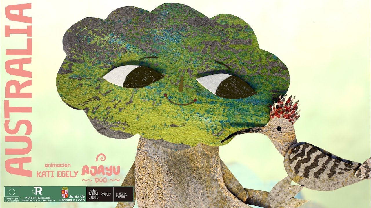 Australia - Ajayu dúo (Videoclip Oficial, animación stop motion 'cut out': Kati Egely)