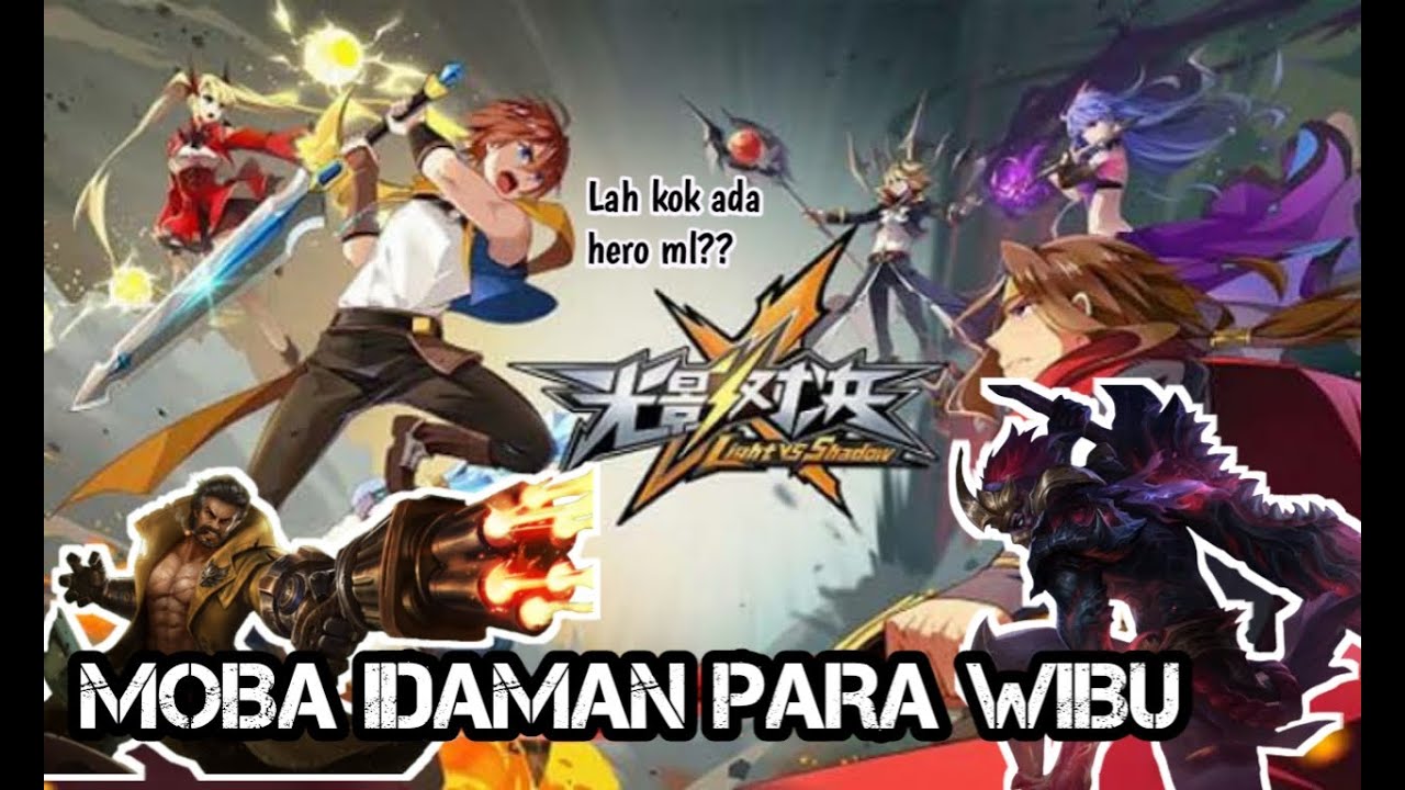 Reviem Game Android Light & Shadow, MOBA offline Kyk ML