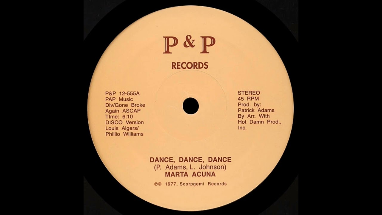 【DISCO BOOGIE】MARTA ACUNA - Dance, Dance, Dance (1977)