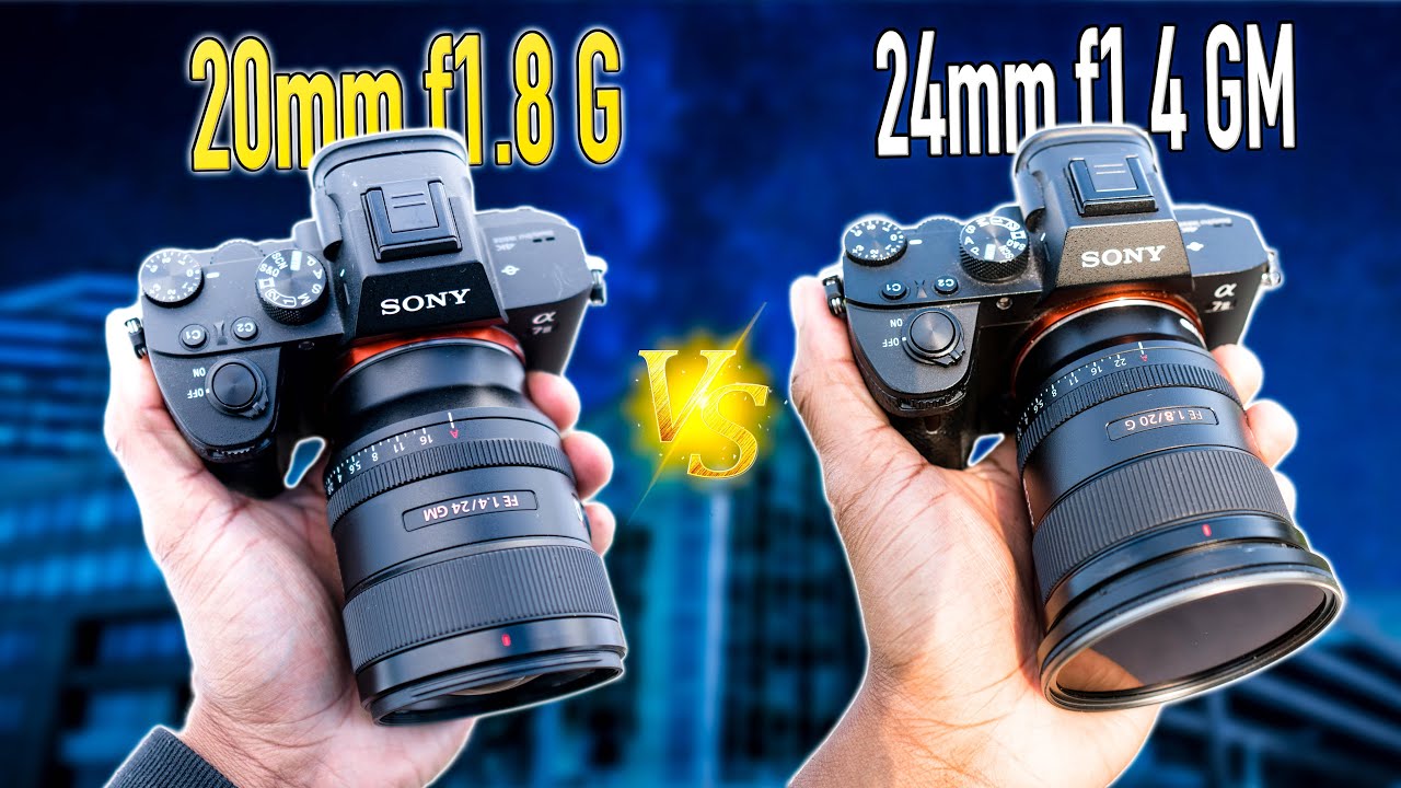 ПОСМОТРИТЕ ЭТО ПЕРЕД ПОКУПКОЙ!! Sony 20mm G F1.8 против Sony 24mm GM F1.4