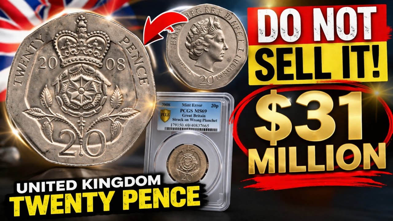 Top 5 Rare 20p Coins Hidden in Your Pocket! Find Out How Much They're Worth 👀
