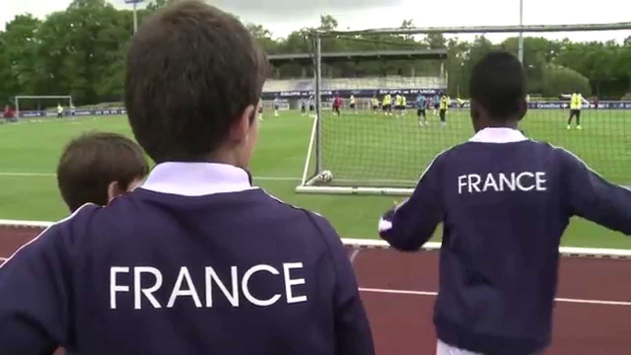 Un « Entrainement de rêve » avec les Bleus à Clairefontaine