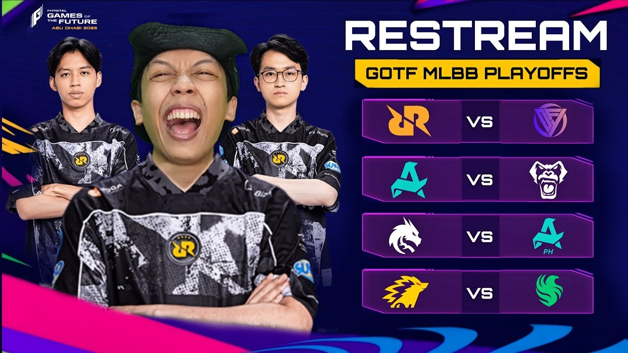 ONIC VS TEAM FALCONS | RESTREAM GAMES OF THE FUTURE 2025 MLBB | MOBA MOBILE MLBB PLAYOFFS