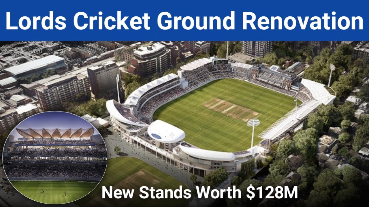 Breaking 🔴 Lords Cricket Ground Renovation Worth $128M | New Stands With 3D Model Explanation