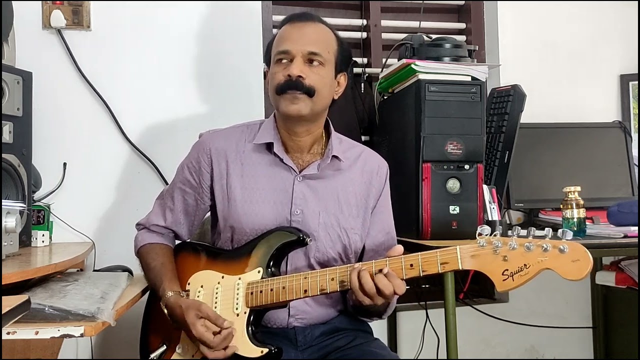 മഞ്ഞലയിൽ മുങ്ങി തോർത്തി... പി ഭാസ്കരൻ മാഷ്. ദേവരാജൻ മാഷ്. ചിത്രം കളി തോഴൻ. 1973.ഗിറ്റാർ സോളോ.