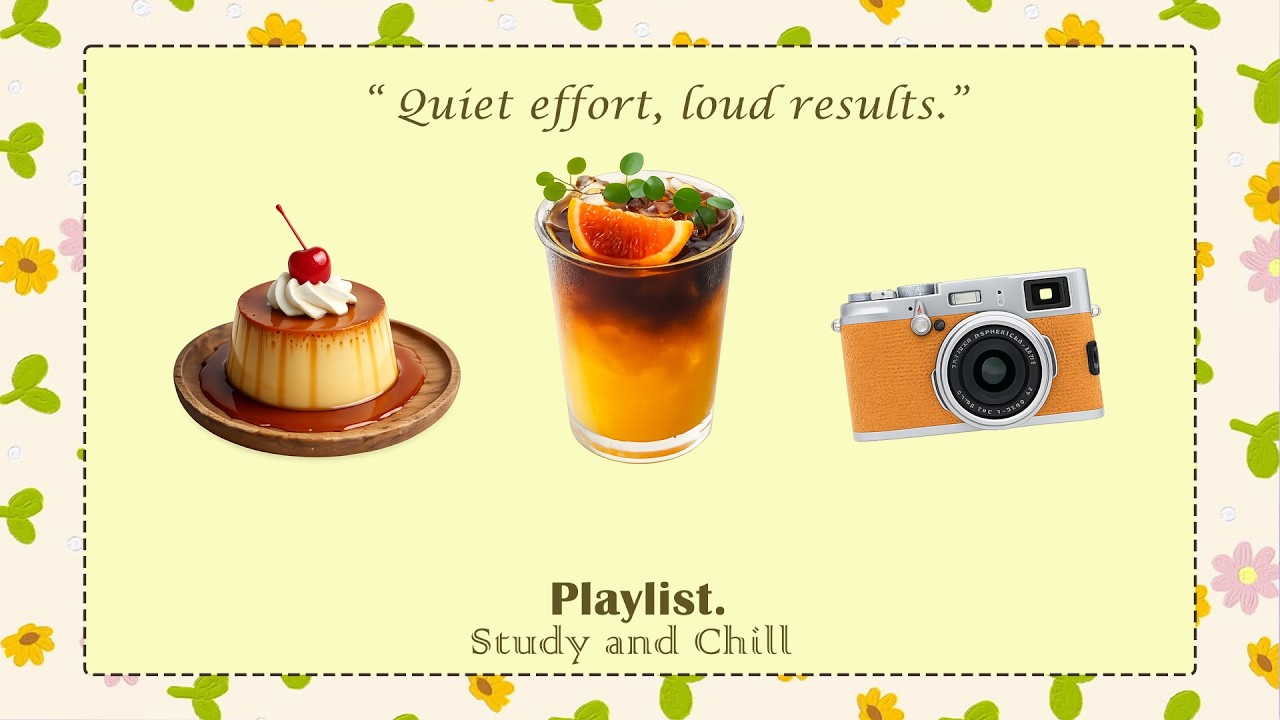 [𝓟𝓵𝓪𝔂𝓵𝓲𝓼𝓽] 🍮 Caramel Flan Café Lofi | Comfort Beats for Focus, Relax, Repeat
