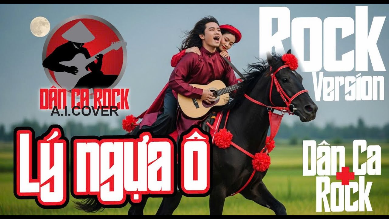 Lý Ngựa Ô  Rock Version |  Dân Ca Rock AI - Dân ca cover AI