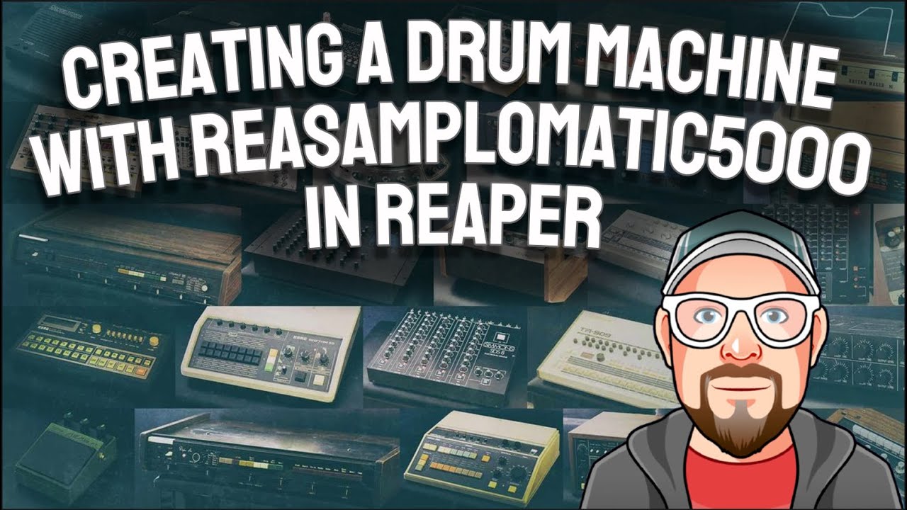 Создание драм-машины с помощью ReaSamplOmatic5k в REAPER