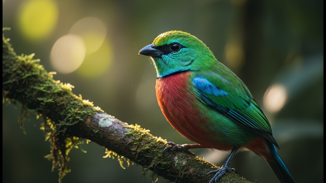 4K Real Beautiful Birds: Healing Forest Birdsong for Instant Anxiety Relief & Deep Sleep (UHD)