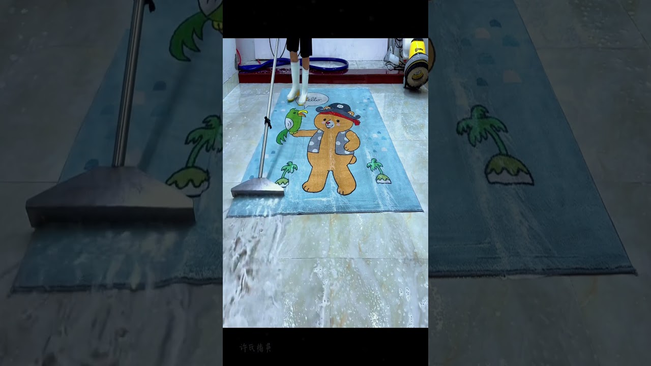 #asmr #rugwashing #satisfyingvideo #carpetcleaning #fyp