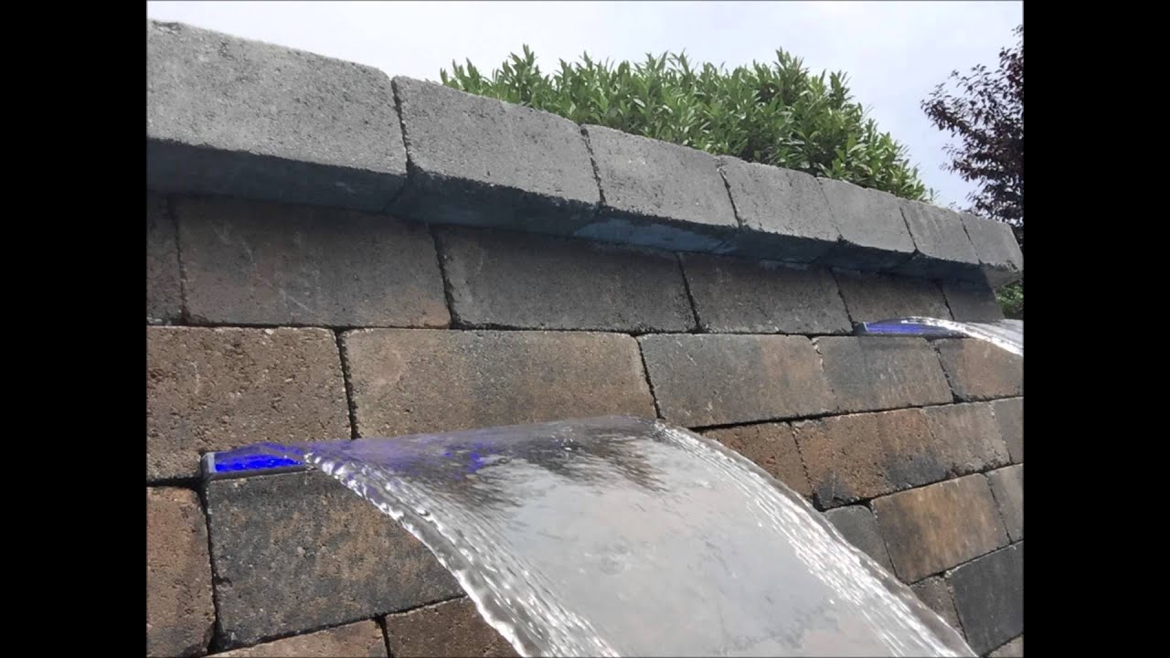 Massapequa Poolscapes with Sheer Descent Colorfalls, Long Island, N.Y