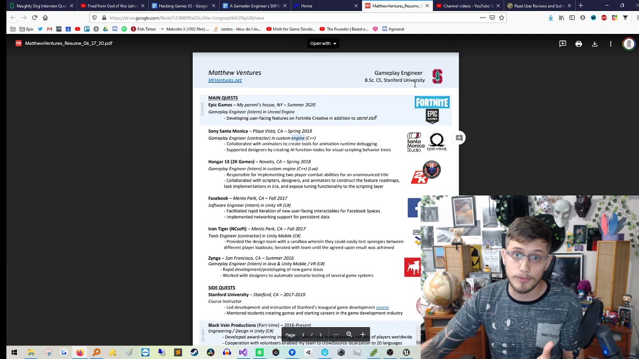 How to prepare for a Game Dev Interview
