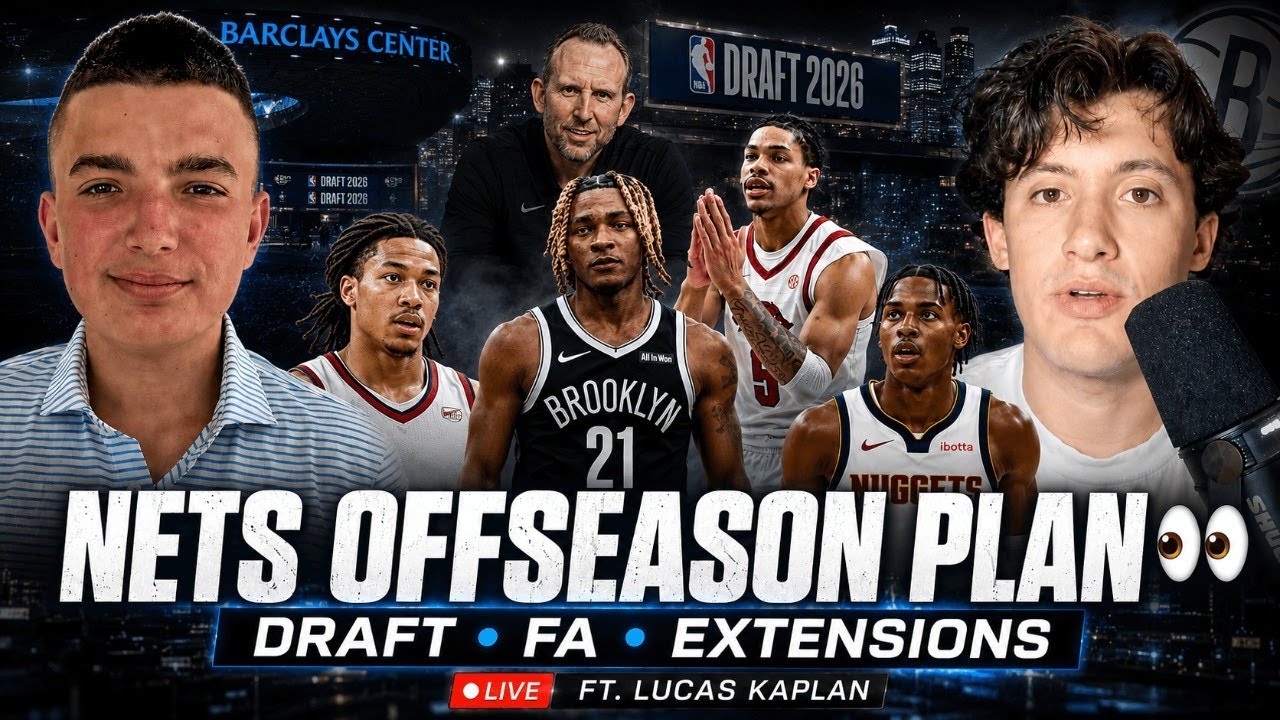 Brooklyn Nets Offseason LIVE 🚨 ft. Lucas Kaplan | Rumors, Draft, Free Agency & More