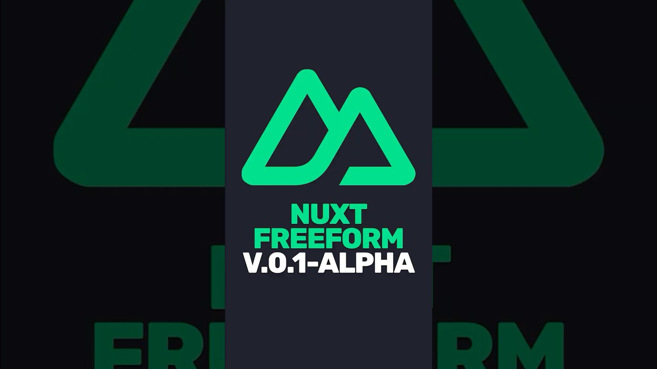 🚀 Состоялся альфа-релиз библиотеки nuxt-freeform!