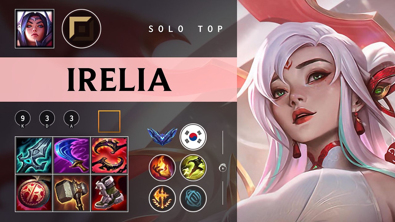 Irelia Top vs Olaf - KR Diamond Patch 26.03