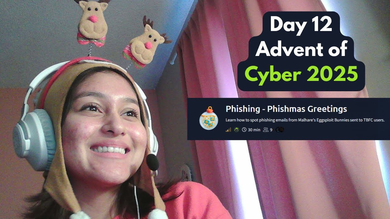Day 12 | Phishmas Greetings - Advent of Cyber TryHackMe