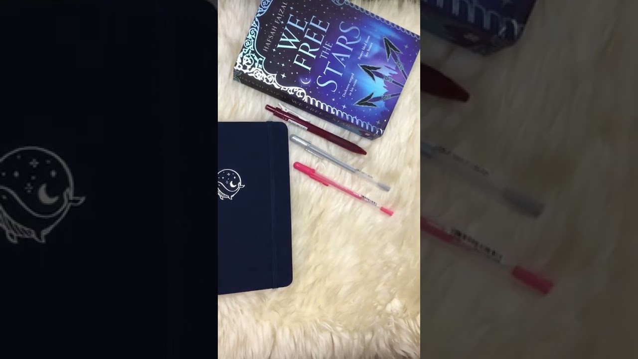 We Hunt the Flame & We Free the Stars spreads #bulletjournal #bookreview #fantasy #books #bujo #book