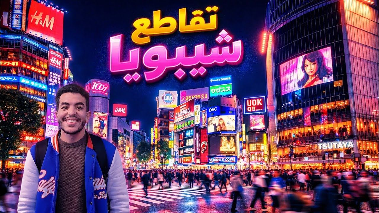 زرت أشهر تقاطع في اليابان و مناطق ساحرة بشينجوكو 🇯🇵