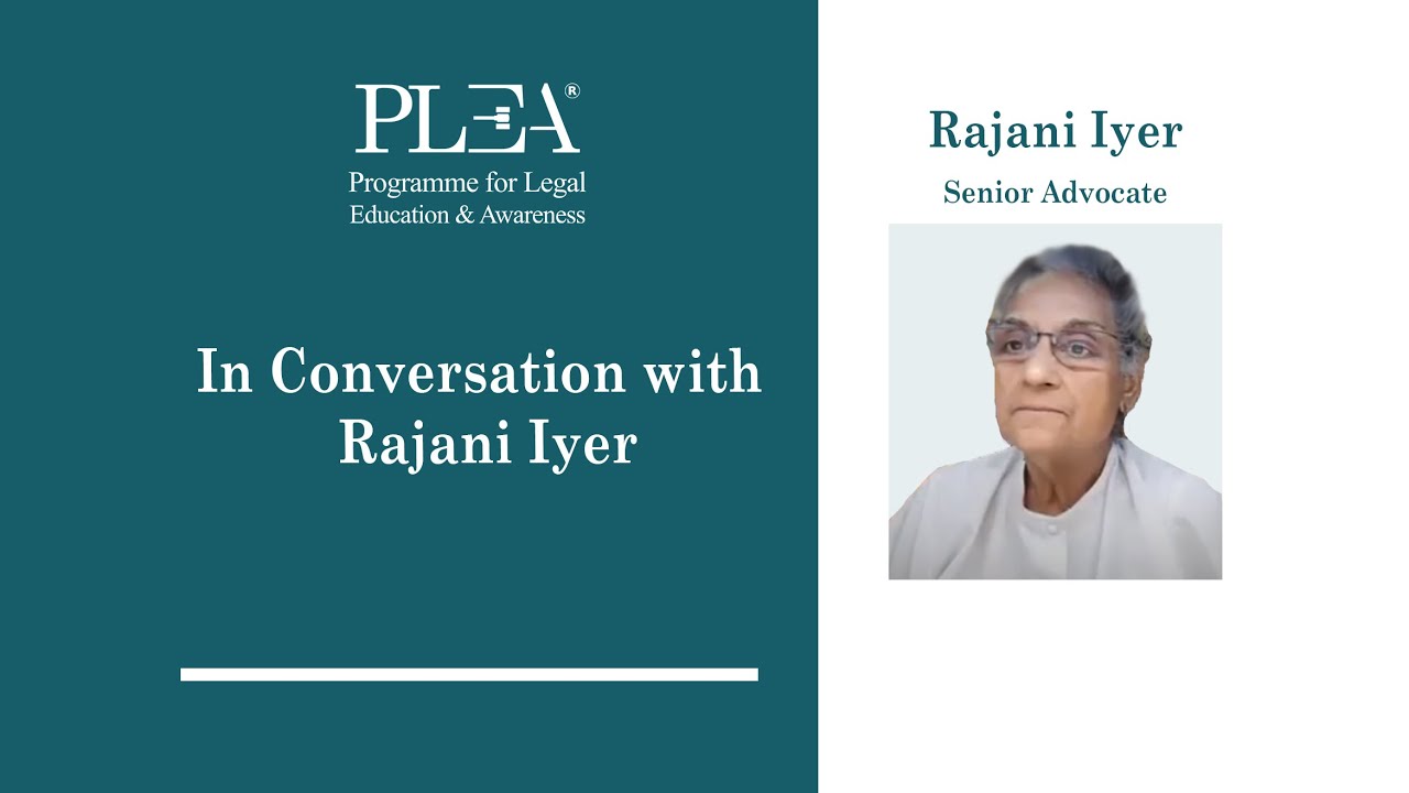 In Conversation with Rajani Iyer