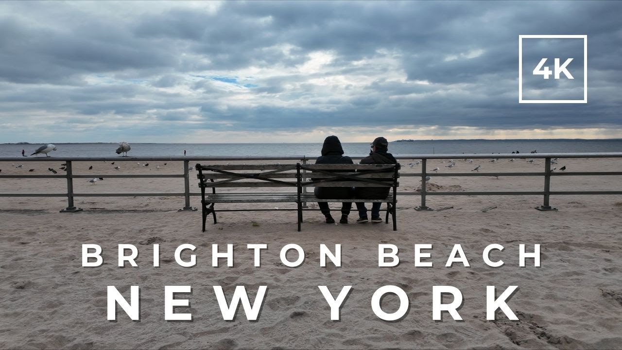 [4K] Beyond the Boardwalk: Brighton Beach in Brooklyn, Walking Tour