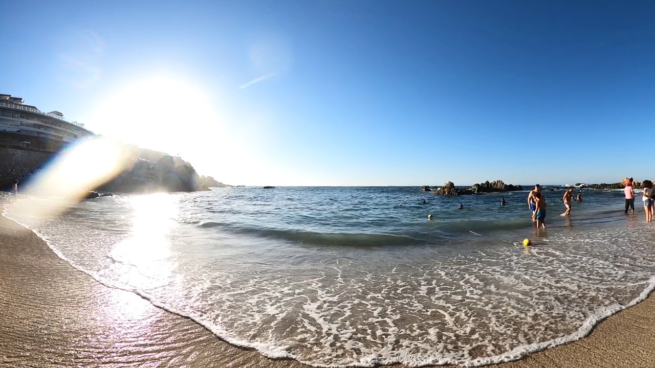 Playa Los Lilenes Conc&oacute;n | VR | 360&ordm; Video