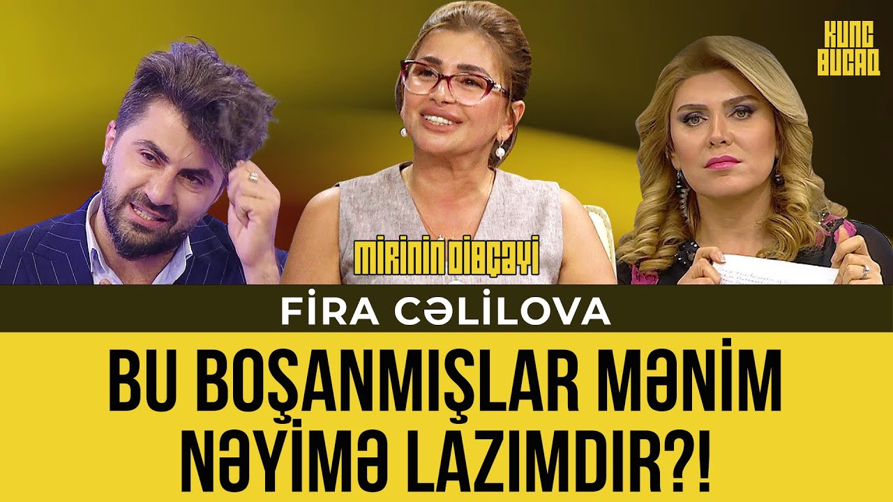 Onu mən tanıtdım, Xoşqədəm... - Məşhur teleaparıcıdan sərt sözlər - MİRİNİN DİBÇƏYİ #35