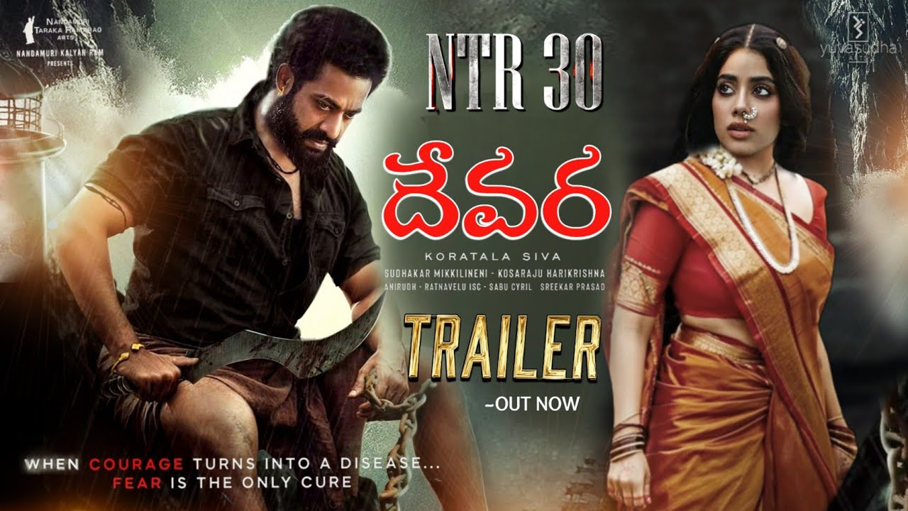 Devara - Jr Ntr Teaser | #NTR30 Official Trailer | Janhvi Kapoor | Koratala Shiva | NTR Arts