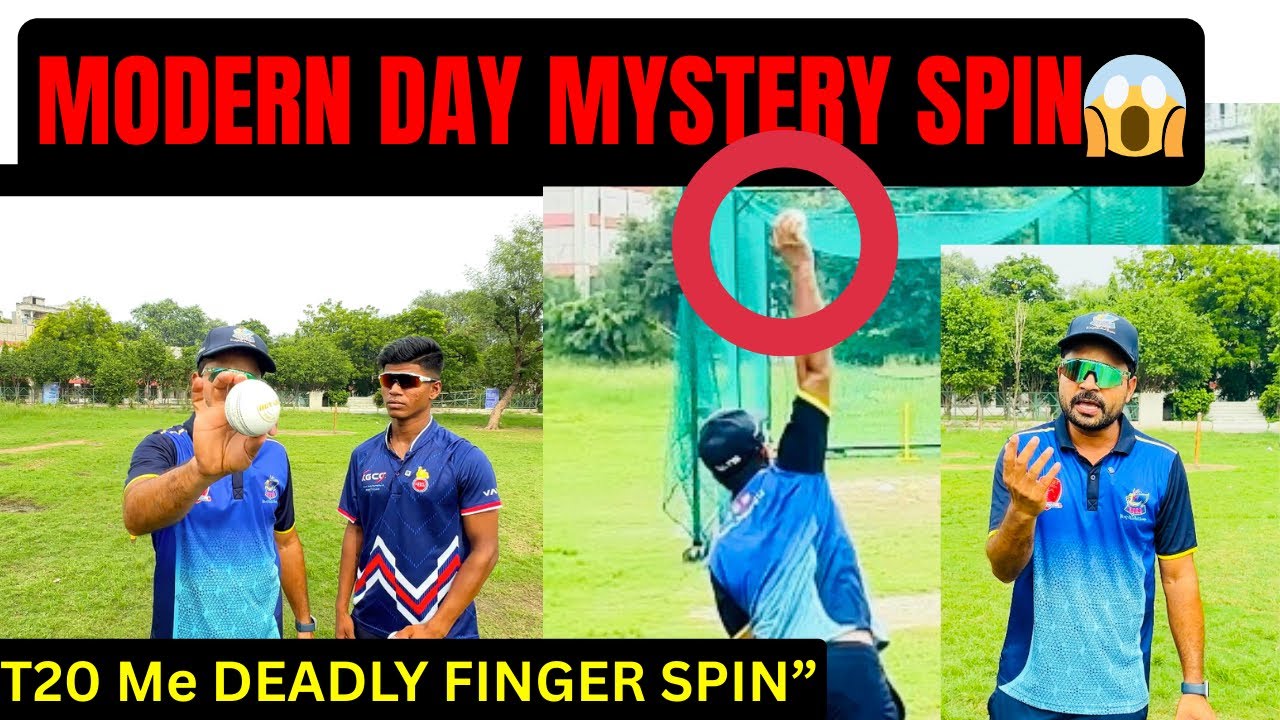 Finger Spinner Secrets 🔥 Mystery Spin Variations That Confuse Batsmen 
