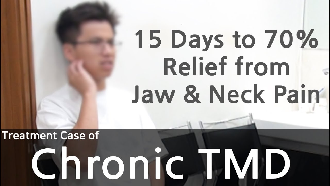 “Chronic TMD: Jaw, Neck, and Back Pain Improved by an Average of 70% in Just 15 Days of Treatment