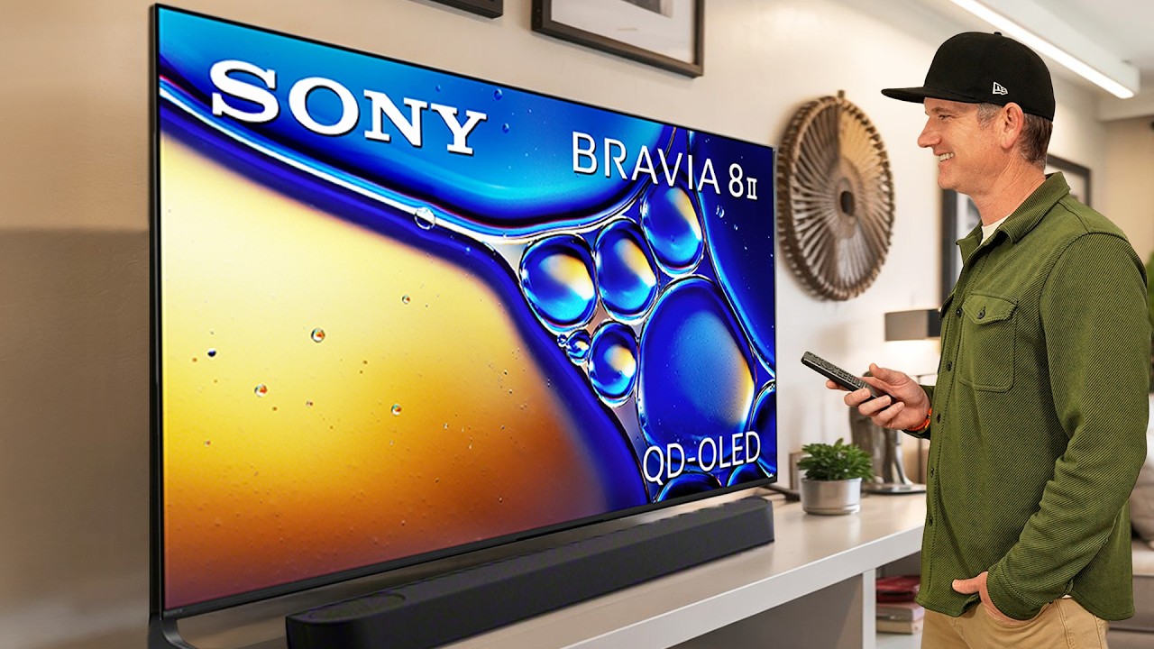 Sony's 2025 TV Lineup - NEW Bravia 8 II QD-OLED