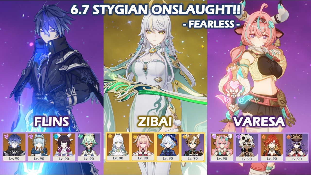 6.7 Stygian Onslaught!! | Sandrone & Flins & Kinich | Genshin Impact