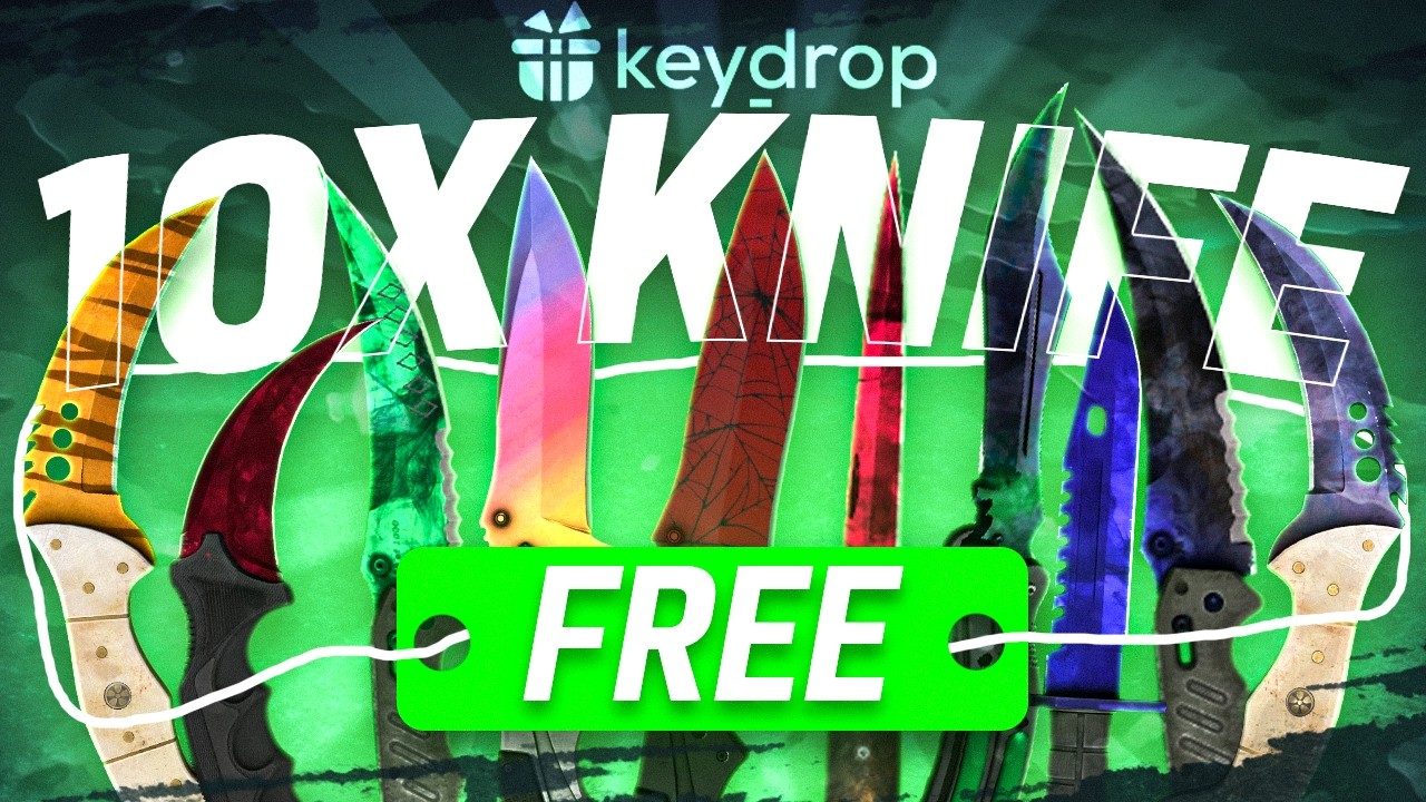 WE GOT SO MANY FREE CSGO SKINS ON KEYDROP!!? Key-drop Promo code - New KEYDROP Giveaway!