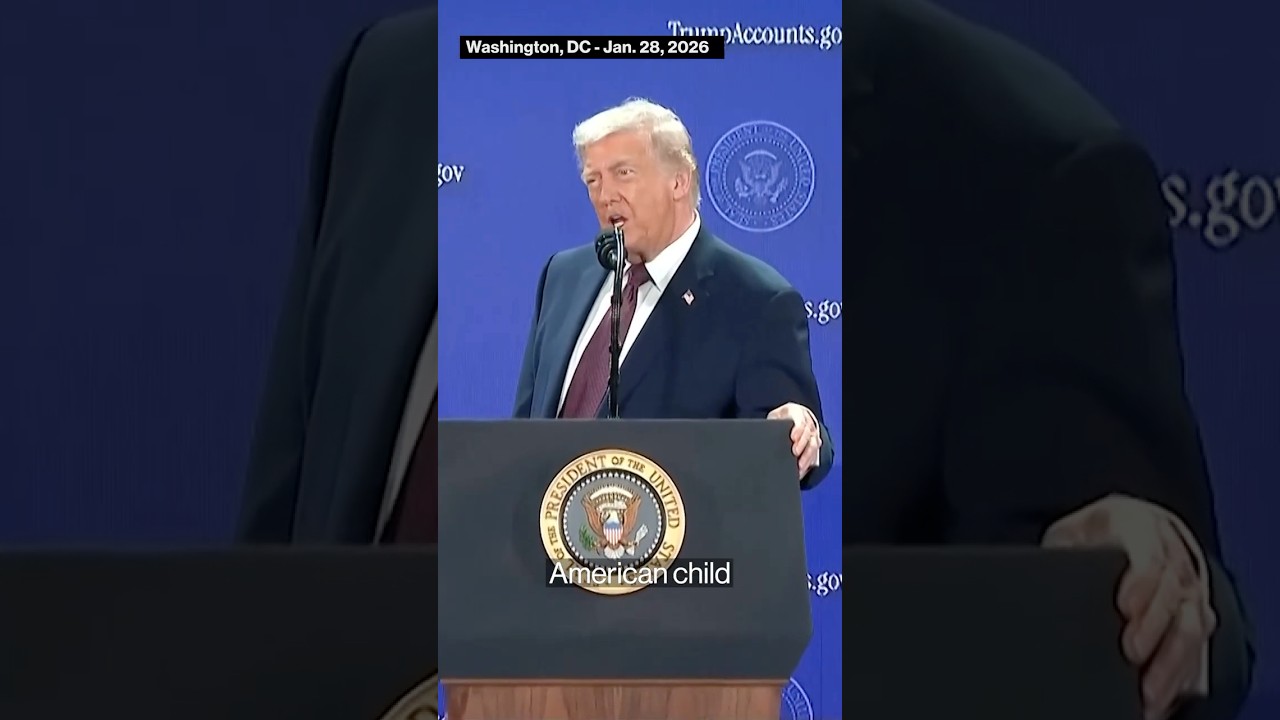 Trump Celebrates Launch of 'Trump Accounts'