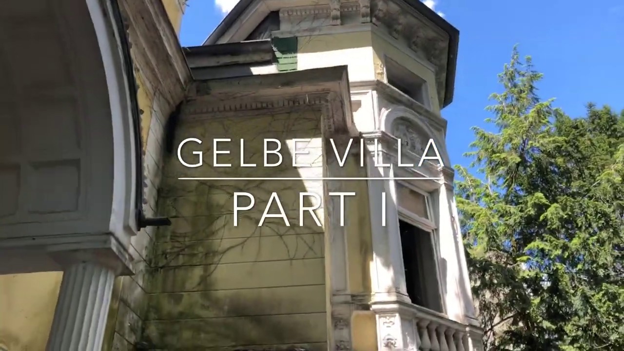 #008 die verlassene Gelbe Villa - Part 1 - URBAN Exploring