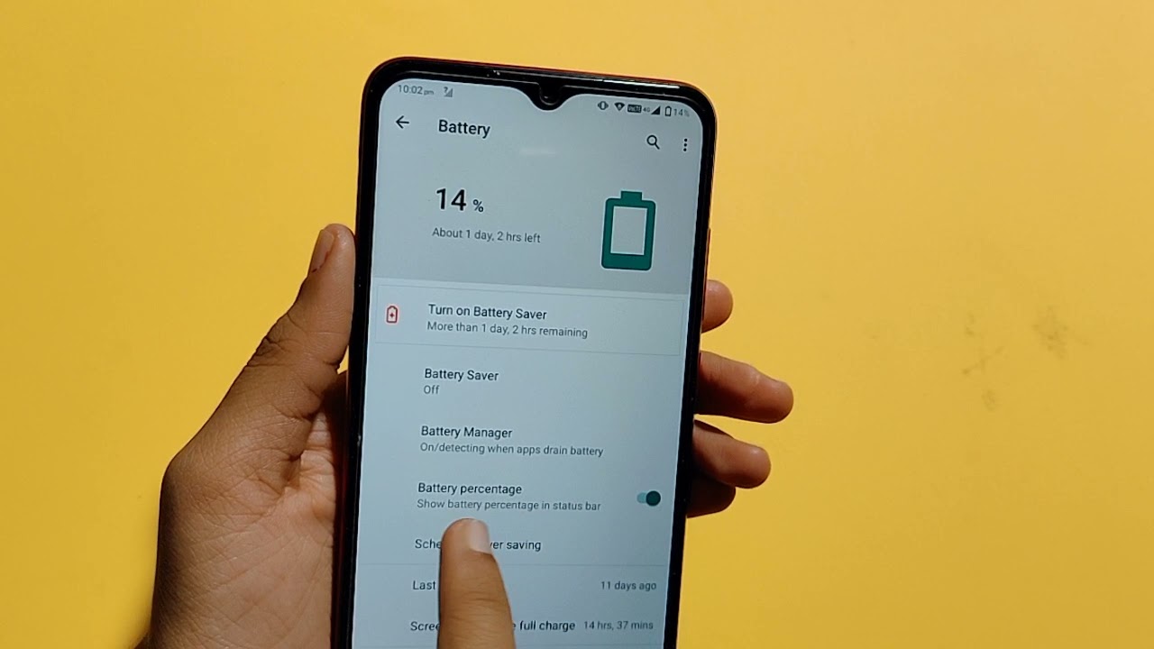 Lava z6 battery percentage setting | how to on battery percentage | show battery percentage