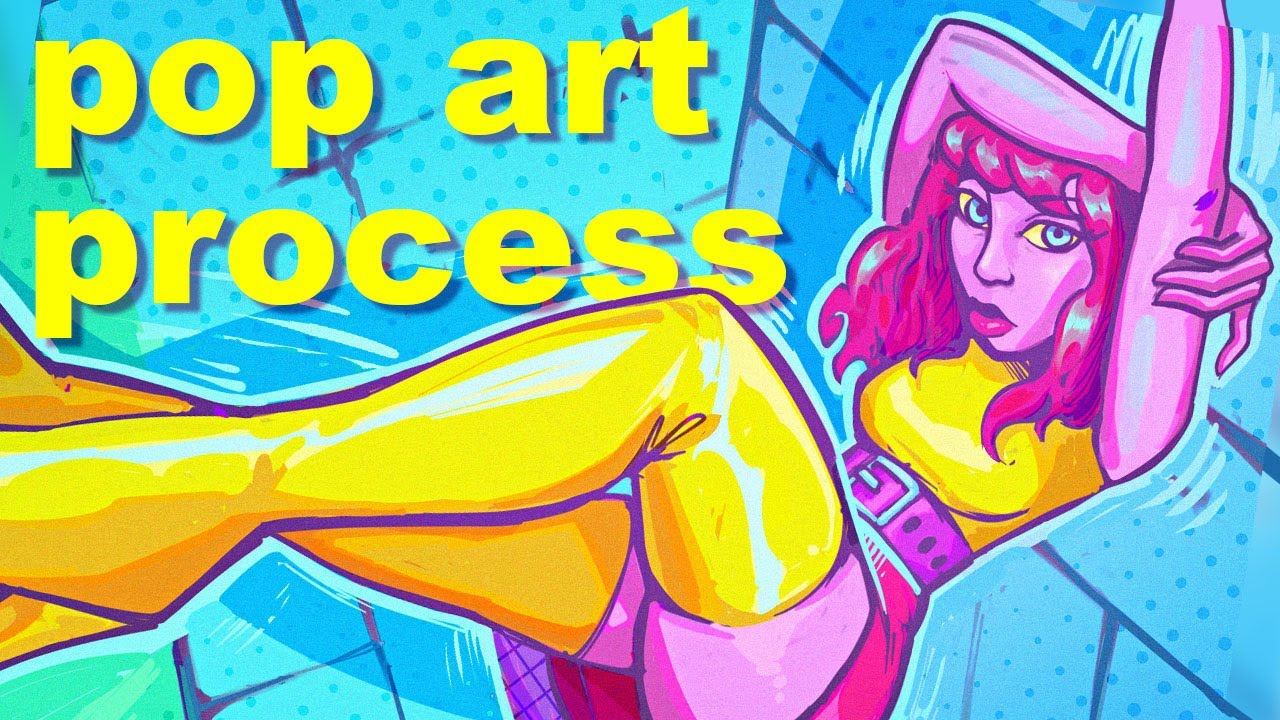 Pop Art Process in Clip Studio Paint