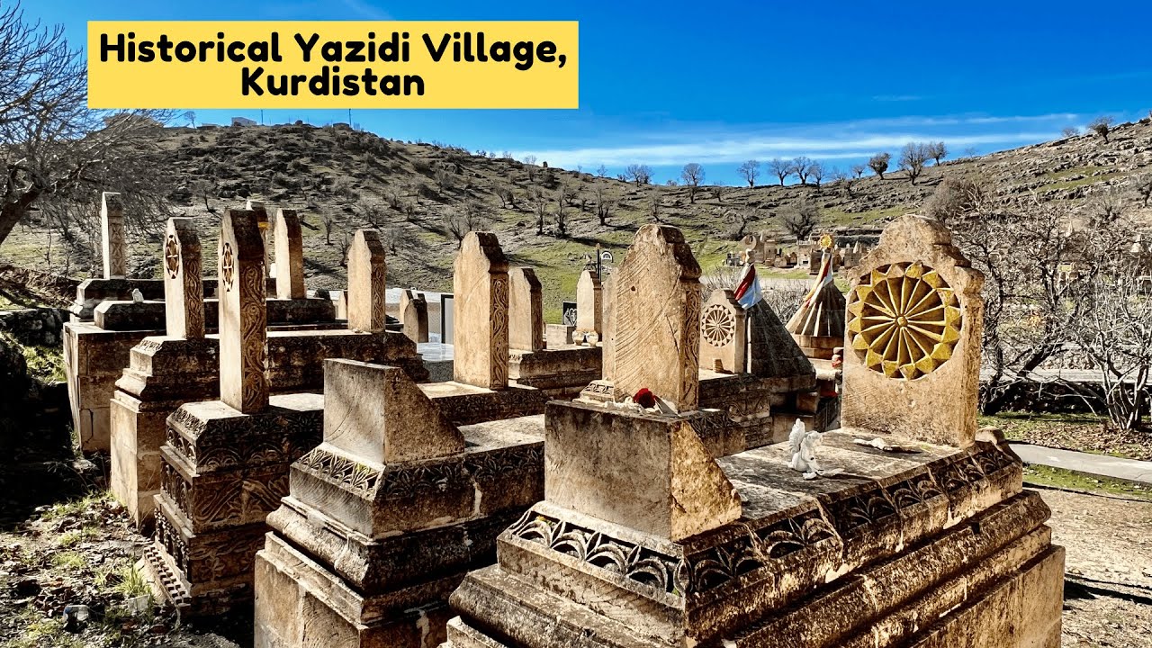 Historical Yazidi village in Şirnex, Kurdistan #yazidis #kurdistan #k&uuml;rdistan #ezidi #travel