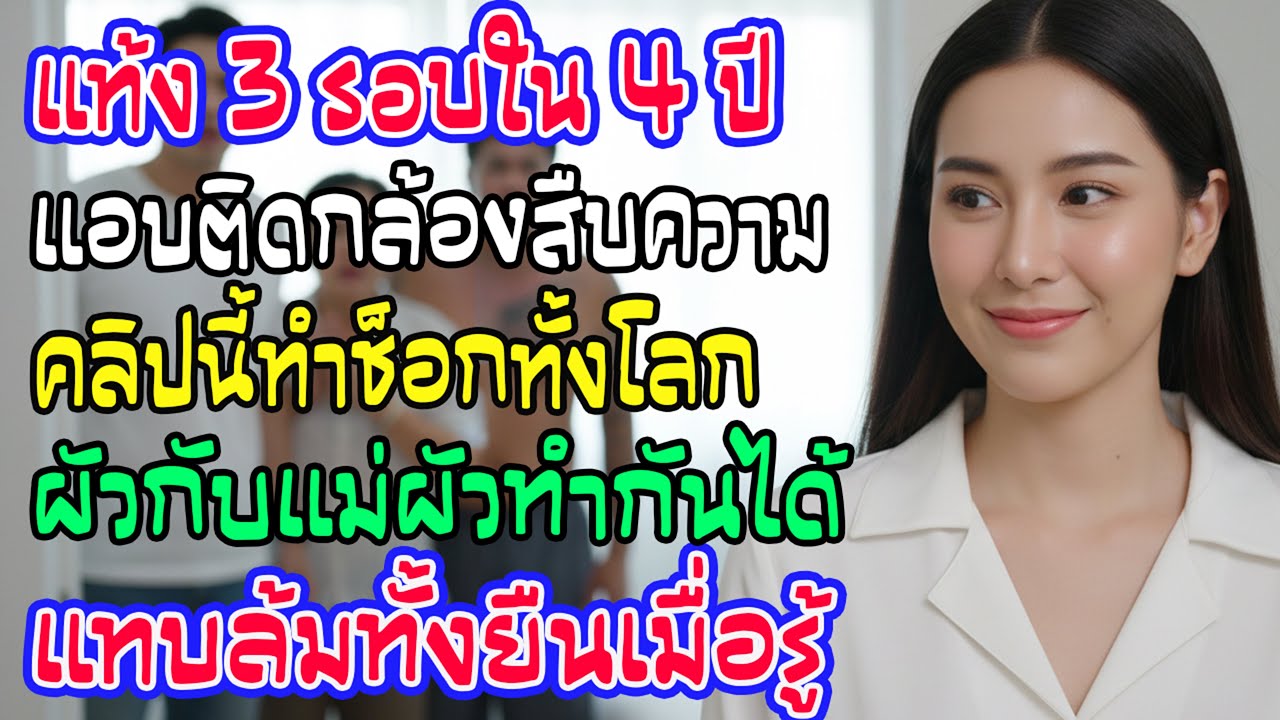 แม่ผัวจ้างคนทำร้ายบีบหย่า สะใภ้ซ้อนแผนขังนางกับชายแปลกหน้า ลูกชายเปิดมาเจอแม่...ช็อกจนเข่าทรุด!