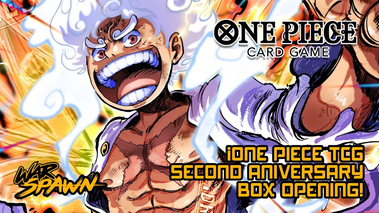¡UNA BRUTAL CAJA DE COLECCIÓN POR EL SEGUNDO ANIVERSARIO DE ONE PIECE TCG! - BOX OPENING
