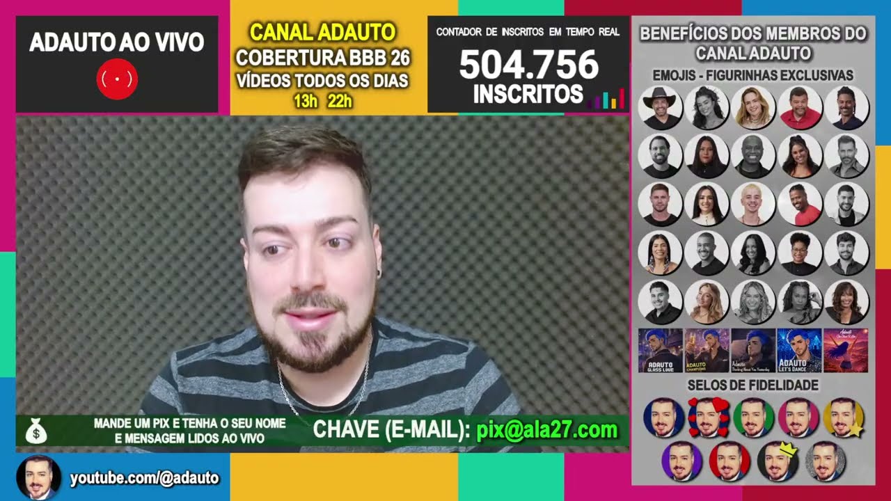 ADAUTO AO VIVO - 01/03/2026
