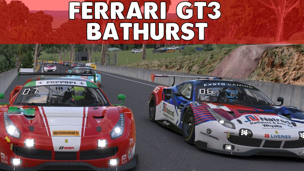 iRacing | Ferrari GT3 Challenge Fixed at Mount Panorama Bathurst | Mountain Climbing