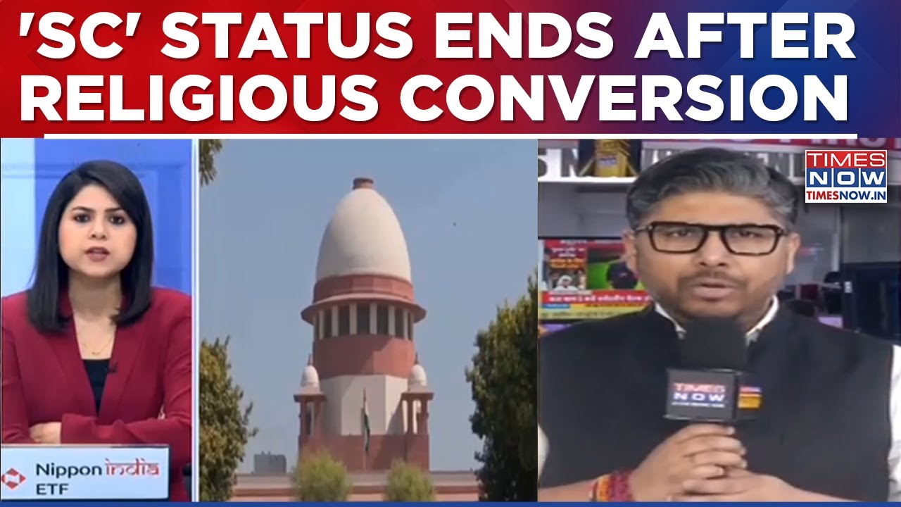 Supreme Court Backs Loss Of SC Status After Conversion; Upholds Andhra Pradesh High Court Verdict
