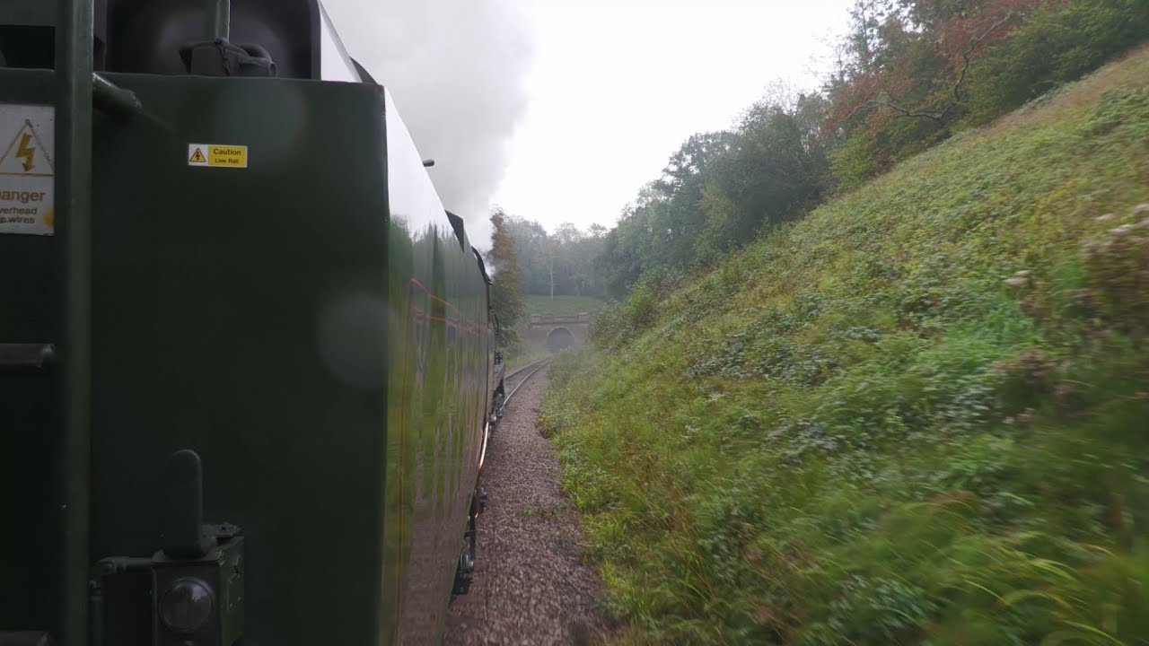 Front Window Steam - 35028 Clan Line | Bluebell Railway - 10.10.21